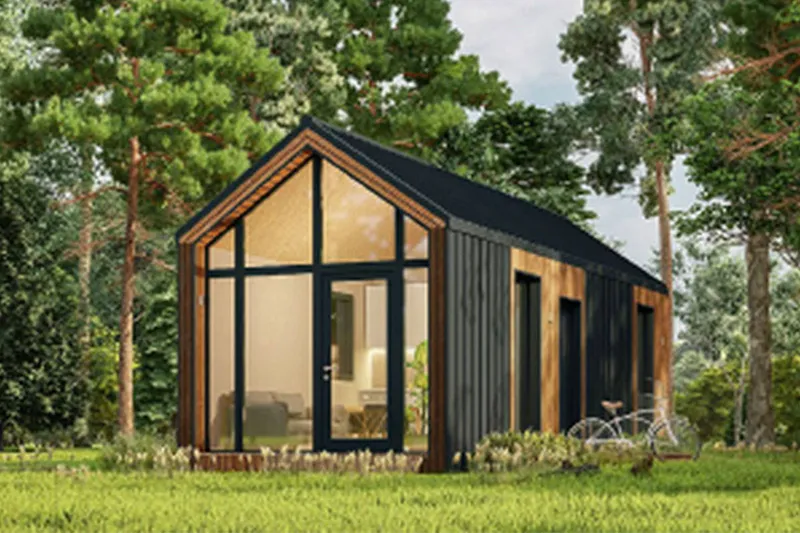 Nordic Bornholm 48/3 von Rolling Tiny House – Außenansicht