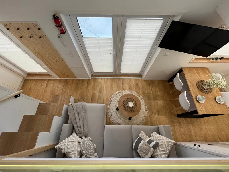 Tiny Haus River Plus von Teimi Homes – Innenansicht