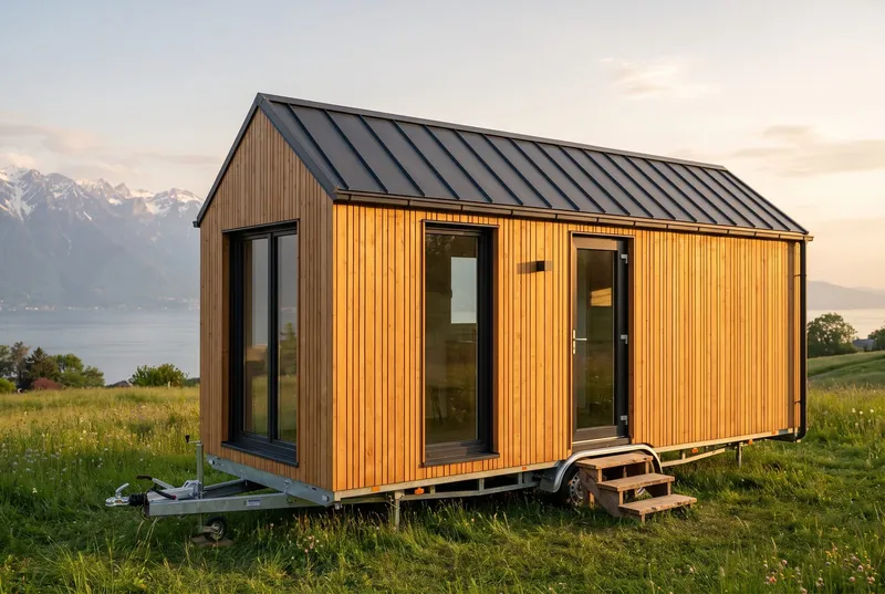 Alpin 30 von Tiny House Suisse – Außenansicht
