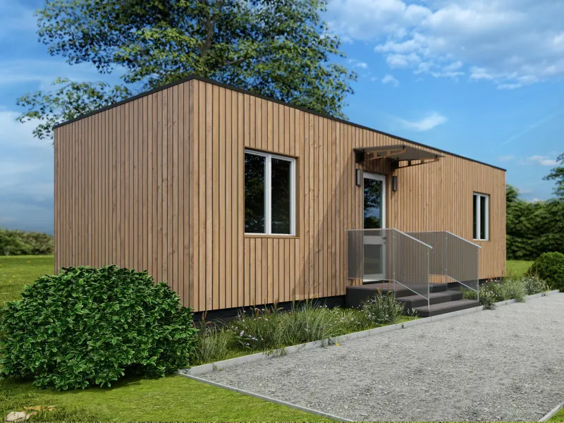 Tiny Home Andreas von Tiny House Spitzer – Außenansicht