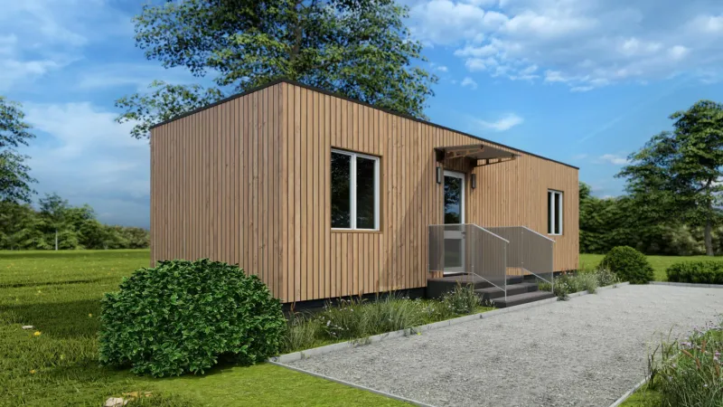 Tiny Home Andreas von Tiny House Spitzer – Außenansicht