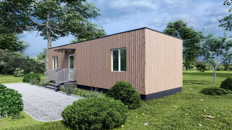 Tiny Home Andreas von Tiny House Spitzer – Außenansicht
