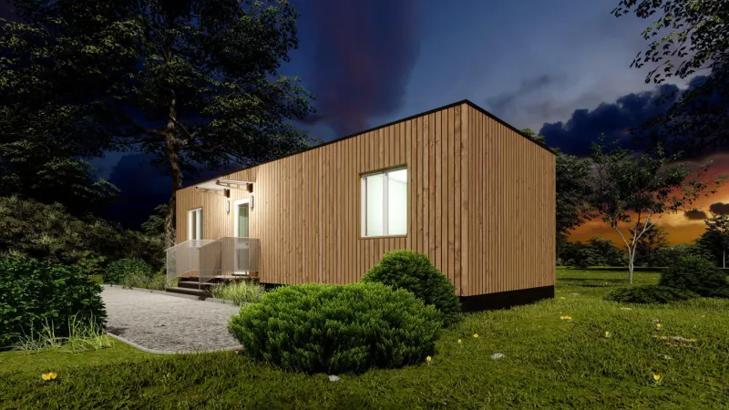 Tiny Home Andreas von Tiny House Spitzer – Außenansicht