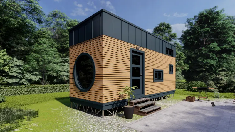 Tiny House Bella von Tiny House Spitzer – Außenansicht