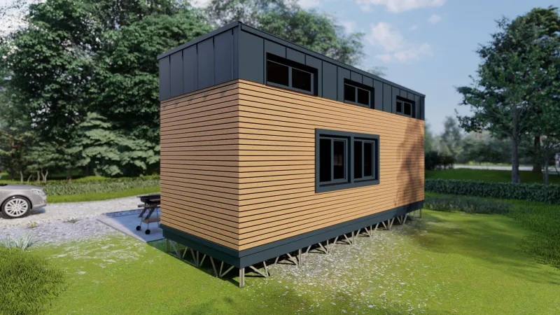 Tiny House Bella von Tiny House Spitzer – Außenansicht