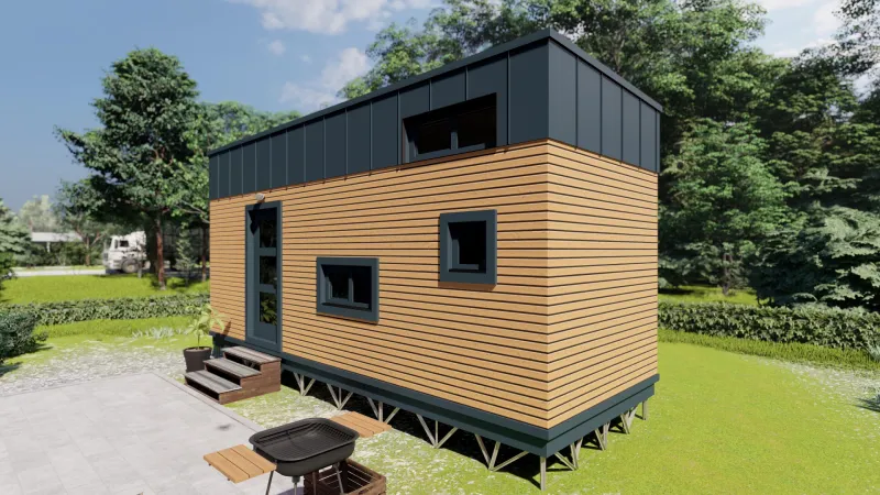 Tiny House Bella von Tiny House Spitzer – Außenansicht