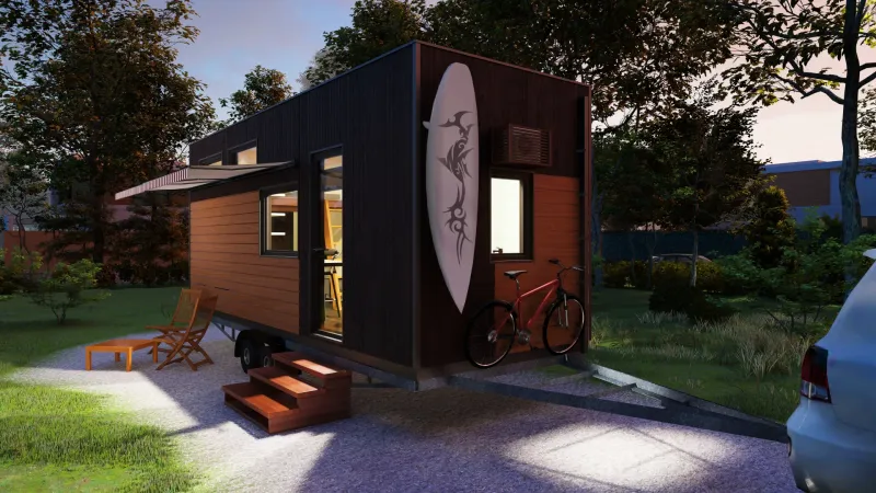 Tiny House Emma von Tiny House Spitzer – Außenansicht