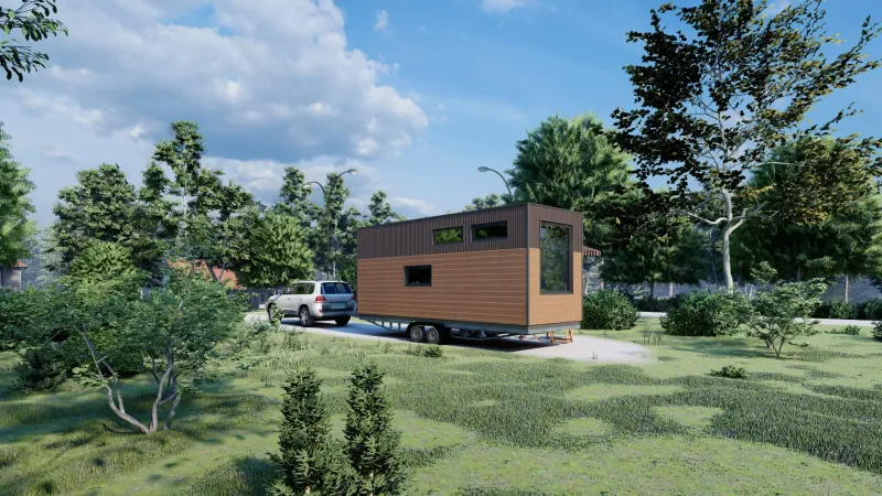 Tiny House Emma von Tiny House Spitzer – Außenansicht