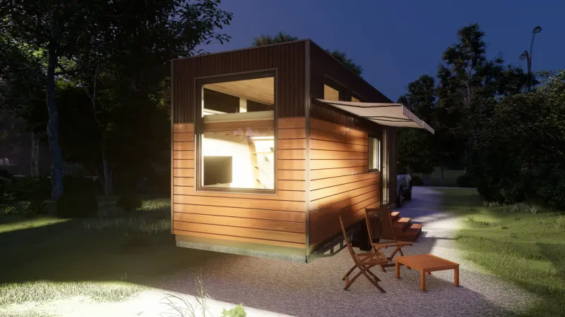 Tiny House Emma von Tiny House Spitzer – Außenansicht