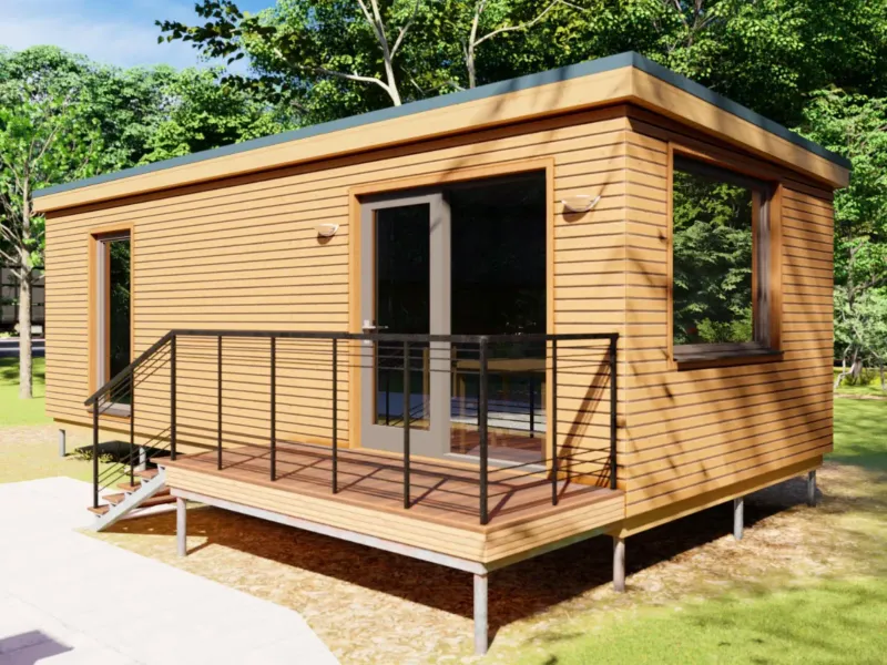 Tiny Home Mark von Tiny House Spitzer – Außenansicht