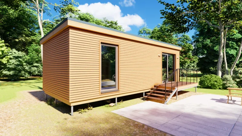 Tiny Home Mark von Tiny House Spitzer – Außenansicht