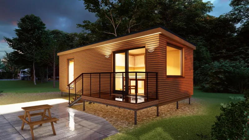 Tiny Home Mark von Tiny House Spitzer – Außenansicht