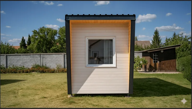 Tiny House 12 von TYNEST Homes – Außenansicht