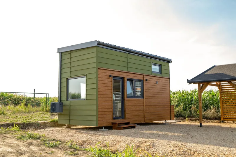 Tiny House 22 von TYNEST Homes – Außenansicht