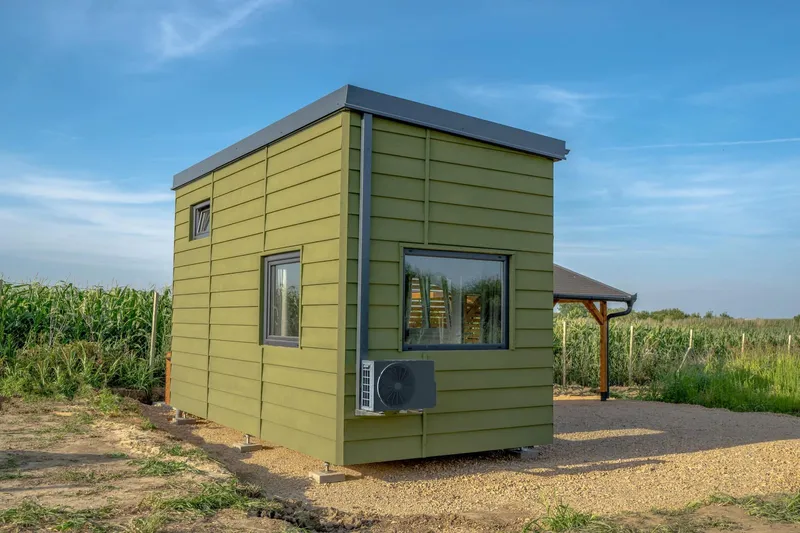 Tiny House 22 von TYNEST Homes – Außenansicht