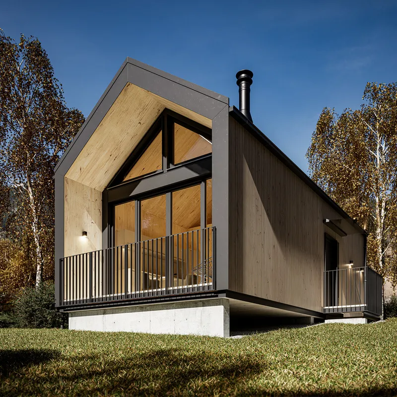Modell L von WOLF Haus – Außenansicht