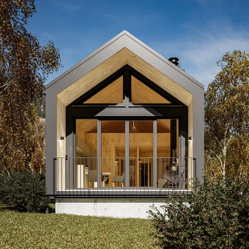 Modell L von WOLF Haus – Außenansicht