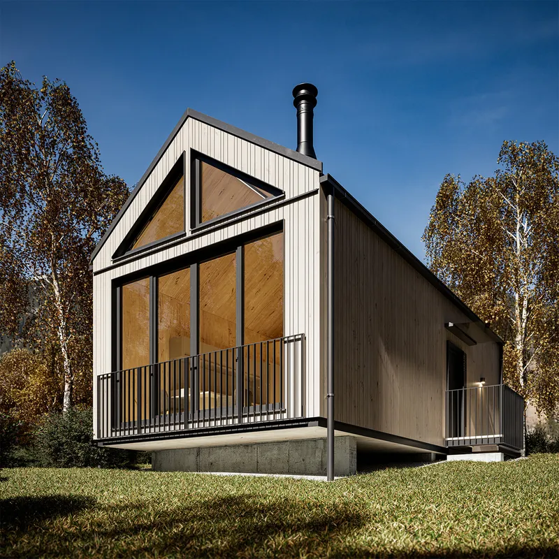 Modell XL von WOLF Haus – Außenansicht