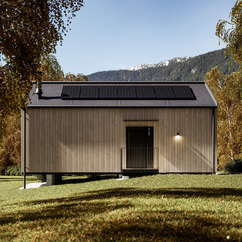 Modell XL von WOLF Haus – Außenansicht