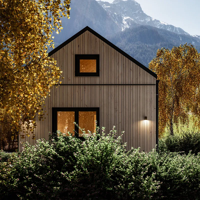 Modell XL von WOLF Haus – Außenansicht